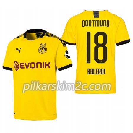 Koszulka Borussia Dortmund Leonardo Balerdi 18 Główna 2019-2020 - Koszulki Piłkarskie